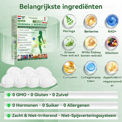 𝑶𝒇𝒇𝒊𝒄𝒊ë𝒍𝒆 𝒘𝒊𝒏𝒌𝒆𝒍  | 𝑳𝒖𝒙𝒂𝒓𝒊𝒔𝒆® 𝐌𝐨𝐫𝐢𝐧𝐠𝐚 𝐦𝐞𝐭 𝐛𝐞𝐫𝐛𝐞𝐫𝐢𝐧𝐞𝟏𝟎 𝐖𝟏Geavanceerde Nano-Micronaaldpleister (𝑬𝒆𝒏𝒎𝒂𝒂𝒍 𝒑𝒆𝒓 𝒅𝒂𝒈, 𝒛𝒊𝒄𝒉𝒕𝒃𝒂𝒓𝒆 𝒗𝒆𝒓𝒂𝒏𝒅𝒆𝒓𝒊𝒏𝒈𝒆𝒏 𝒃𝒊𝒏𝒏𝒆𝒏 7 𝒅𝒂𝒈𝒆𝒏) 𝑶𝒃𝒆𝒔𝒊𝒕𝒂𝒔, 𝒅𝒊𝒂𝒃𝒆𝒕𝒆𝒔, 𝒔𝒍𝒂𝒂𝒑𝒂𝒑𝒏𝒆𝒖 𝒆𝒏 𝒈𝒆𝒘𝒓𝒊𝒄𝒉𝒕𝒔𝒌𝒍𝒂𝒄𝒉𝒕𝒆𝒏🥏